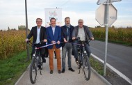 Inauguration de la piste cyclable et piétonne Templeuve-en-Pévèle Genech