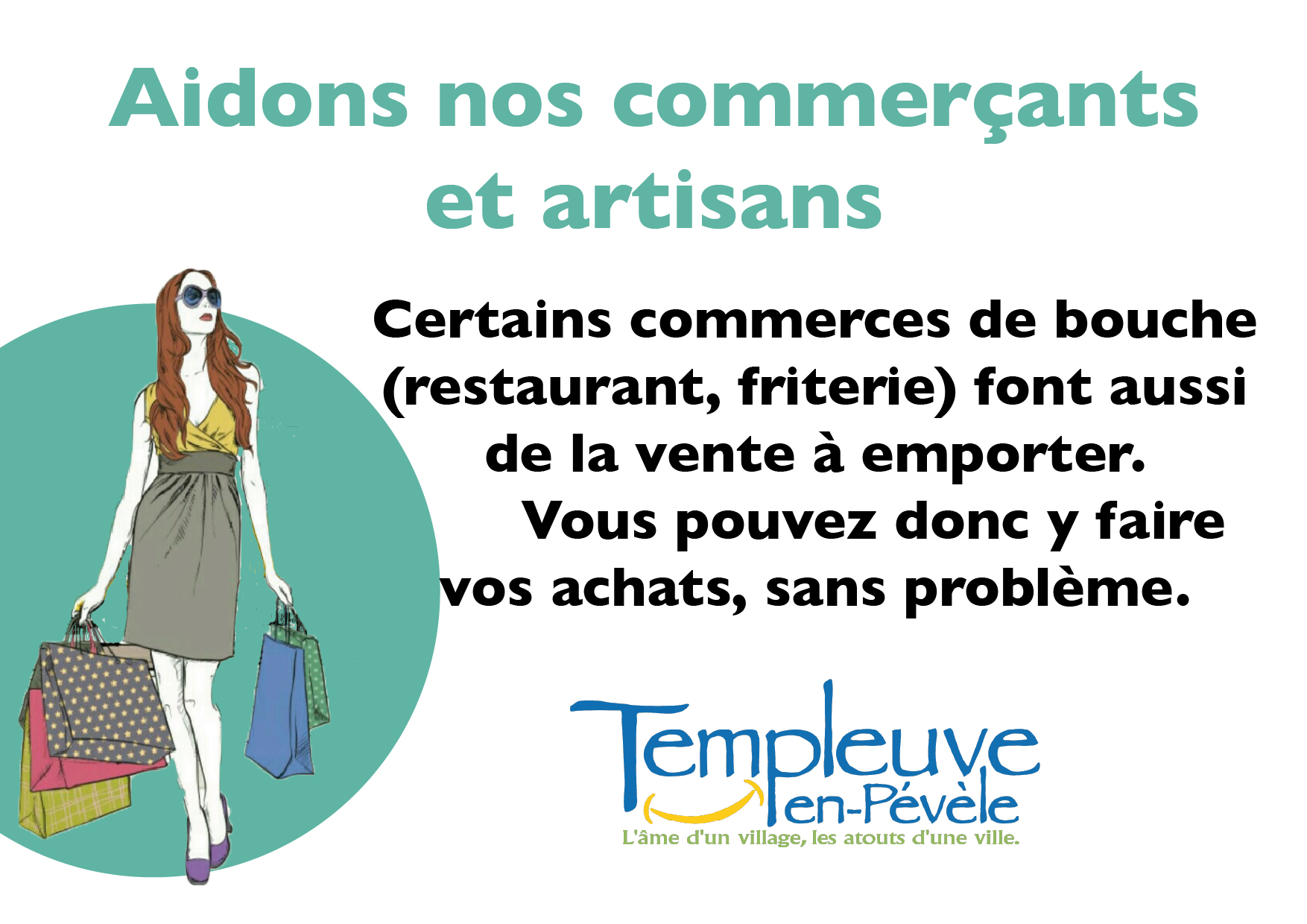 Aidons les commerçants et artisans