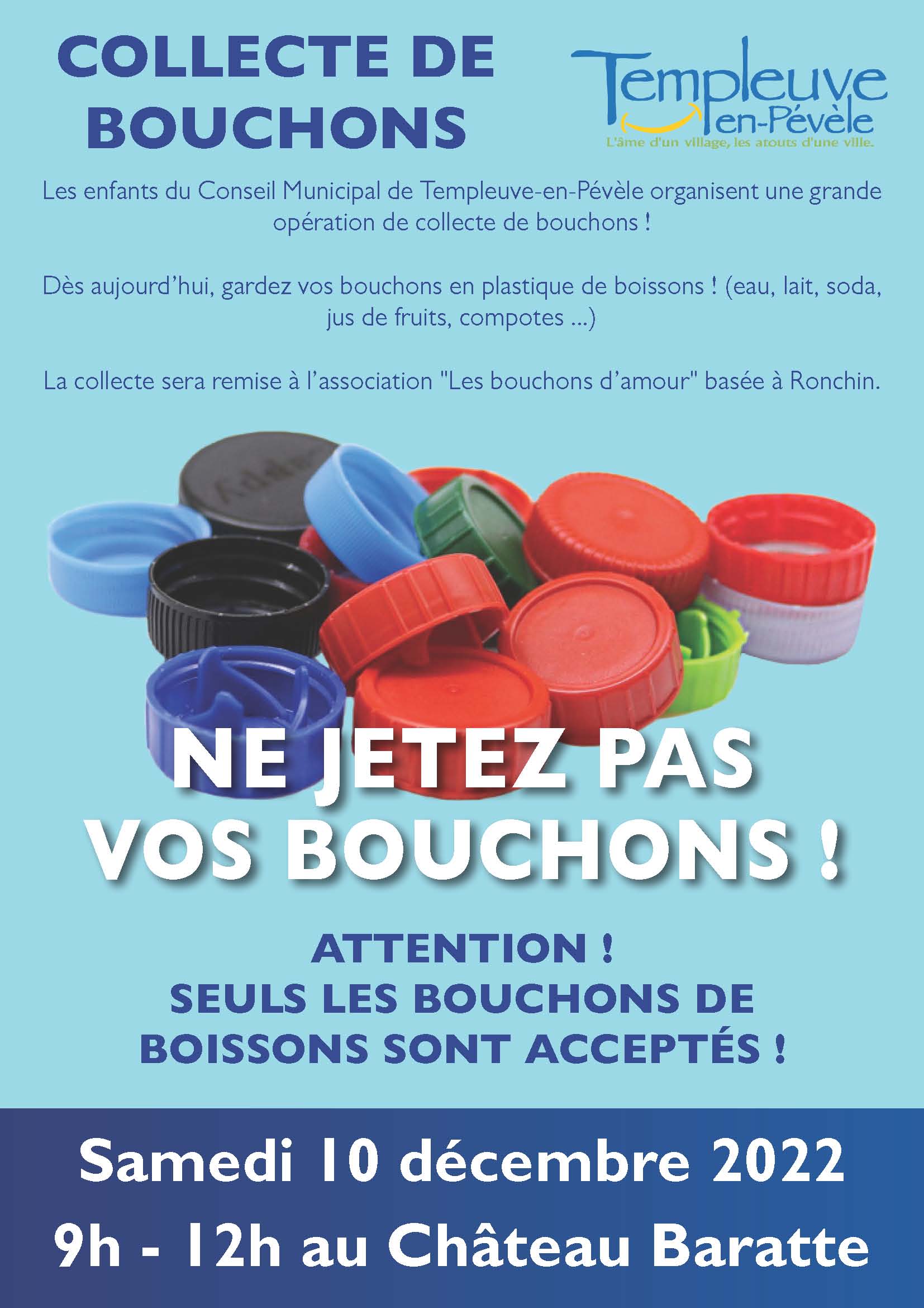 Collecte de bouchons