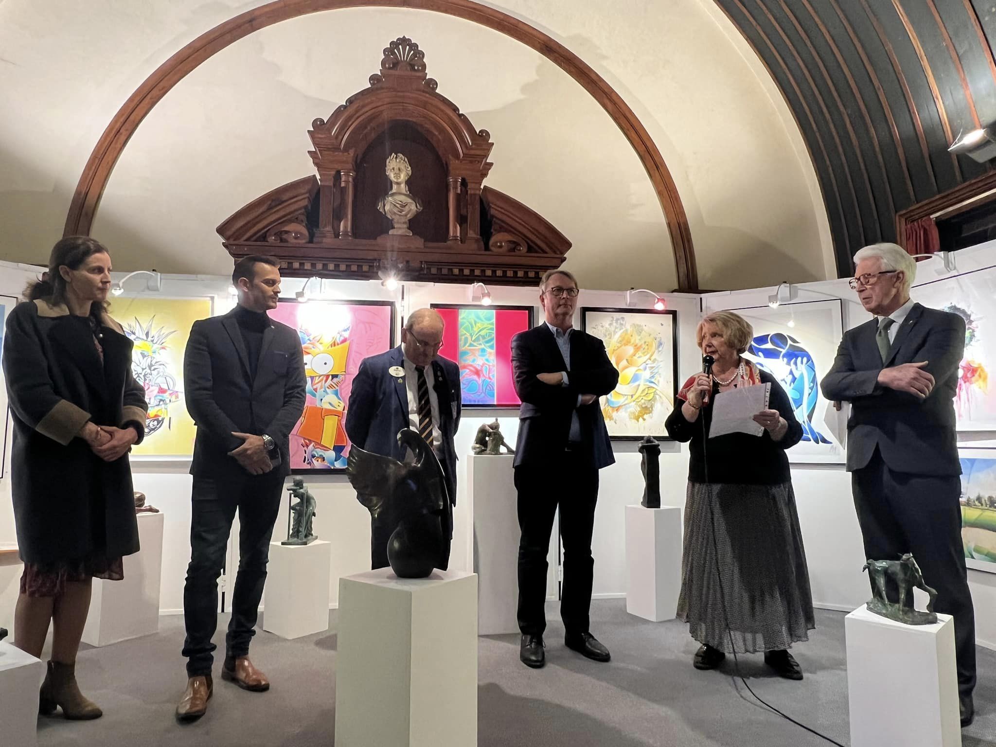 Vernissage de l’exposition TemplŒuvres d’Art 2023