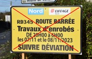 Report des travaux rue Lesrues