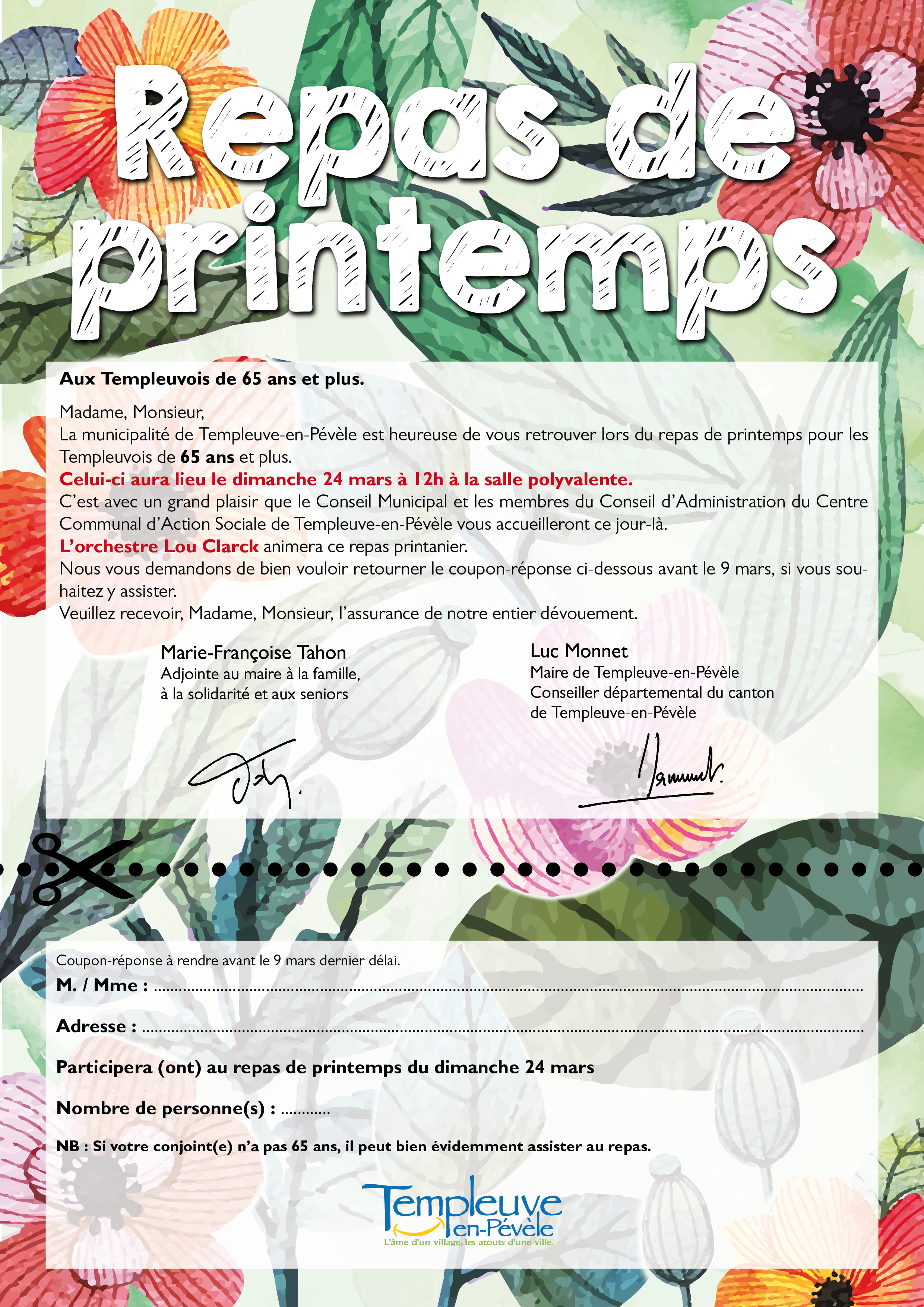 Repas de printemps