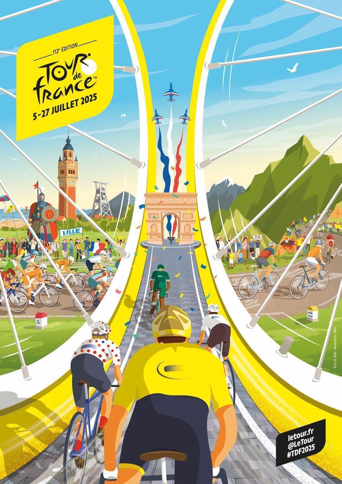 Passage du tour de France à Templeuve-en-Pévèle