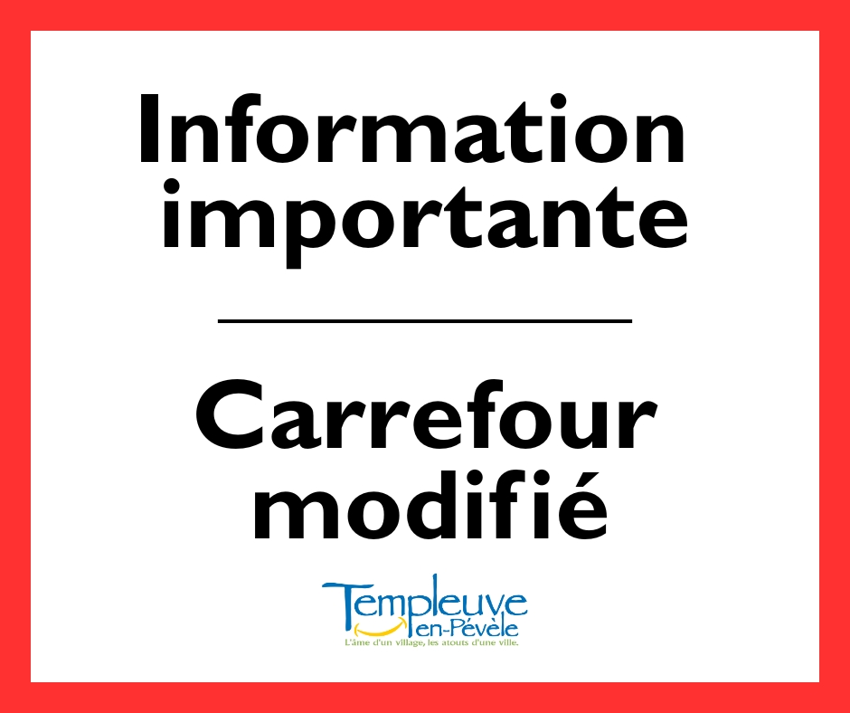Information importante