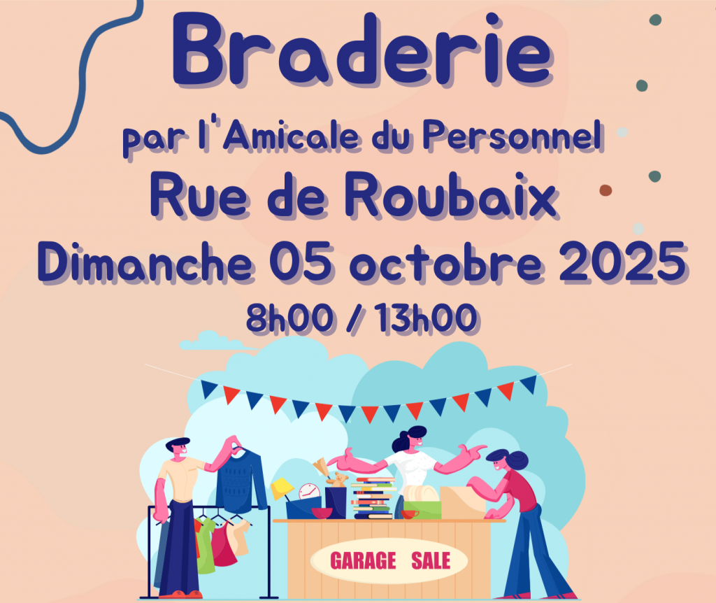 Braderie Amicale du personnel