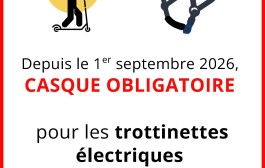 Port du casque obligatoire