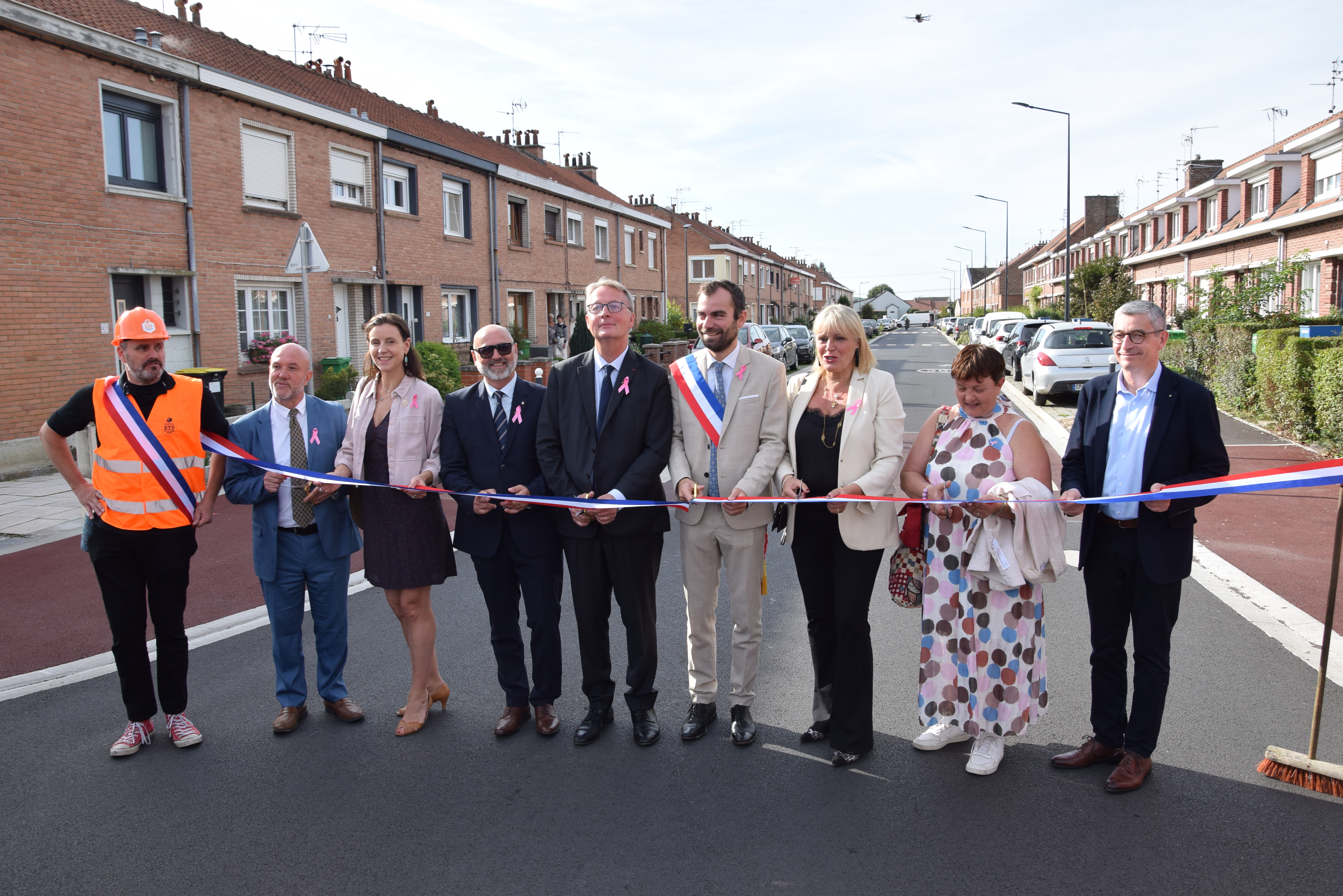 Inauguration de la rue Grande Campagne