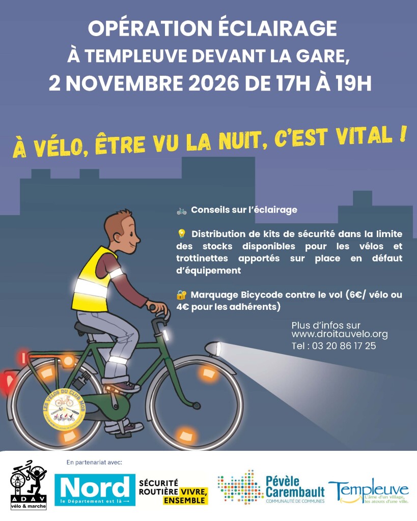 OpéEclairage templeuve  2026